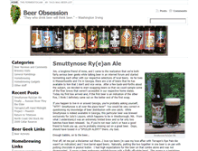 Tablet Screenshot of beerobsession.com